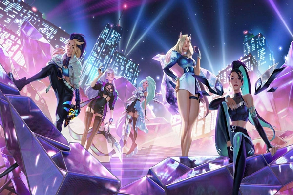 kda女团4个真人分别是谁啊