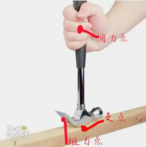 羊角锤——省力杠杆