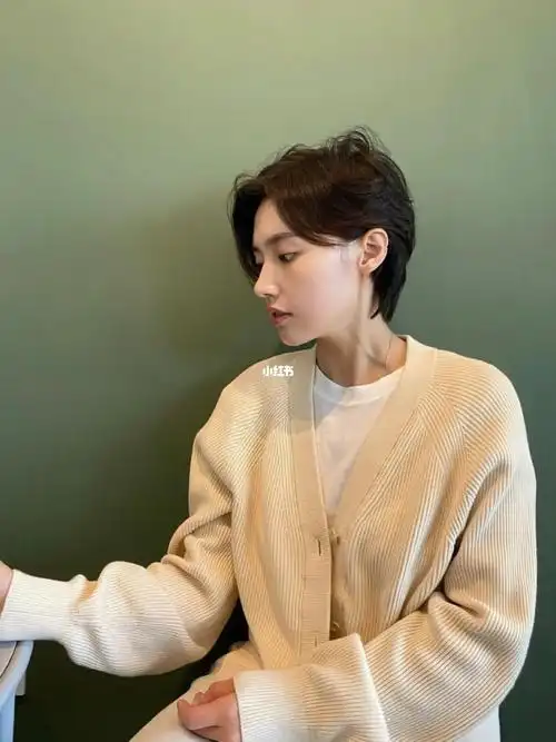 秋冬新发型0499 中性风 女生超短发