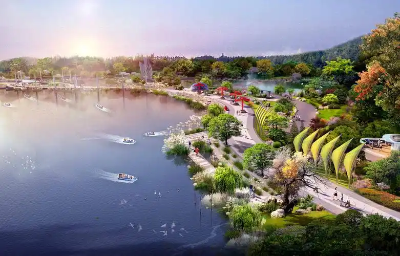 环城水系设计_山东三力建筑设计有限公司丨建筑设计丨城乡规划丨景观