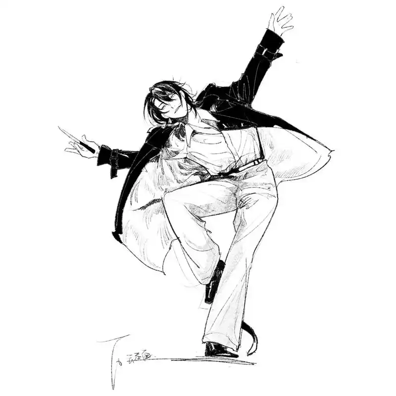 速写day10.代了朋友的oc@速写班长 #速写60天挑战赛 - 抖音