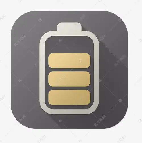 手机电量卡通图标