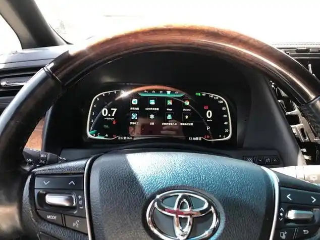 阿尔法丰田商务车仪表盘丰田埃尔法仪表盘