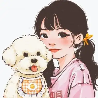 抱狗狗的女孩头像676767小红书08四月