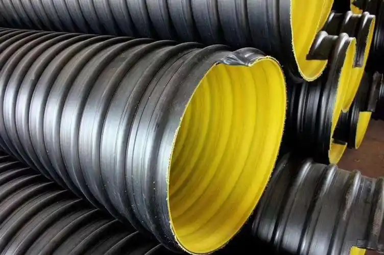 西藏 甘肃hdpe钢带增强聚乙烯螺旋波纹管dn1000排污下水管大口径双壁