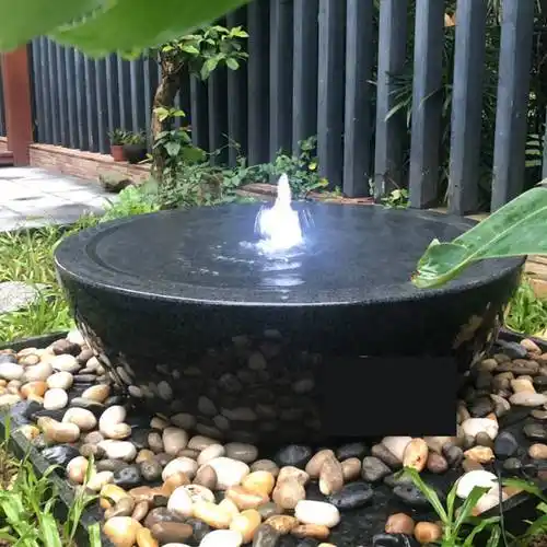 小庭院最适合的水景——涌泉,精致有趣,活泼灵动_流水声_花园里_设计