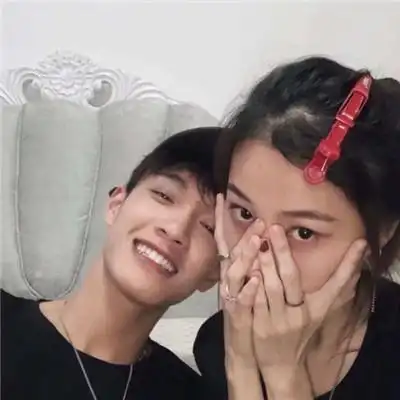 超甜蜜的情侣头像一对两张真人 你是我生命中的男主角