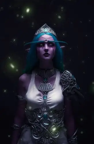 种族天赋 月光下面的白虎女祭司泰兰德