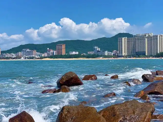 与大海美丽的邂逅