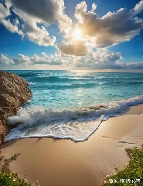 海边,沙滩,贝壳