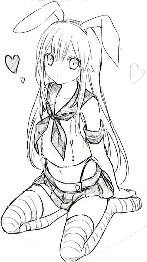 二动漫人物简笔画卡通剑客简笔画图片教程有关动漫人物简笔画全身的