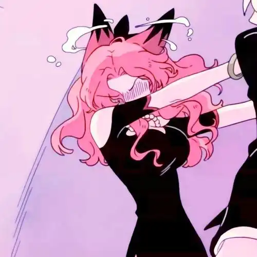 (情头)粉色少女心动漫情侣头像系列5_网易订阅