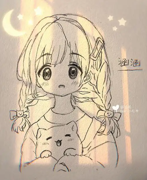 画画打卡  #动漫人物  #动漫  #动漫手绘  #动漫头像  #动漫人物教程