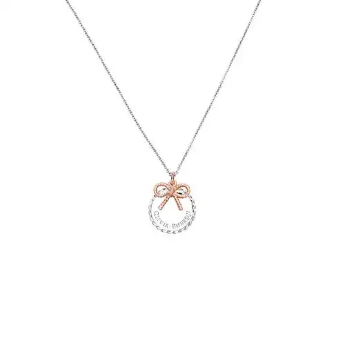 oliviaburton项链小众设计锁骨ob简约蝴蝶结吊坠个性项链