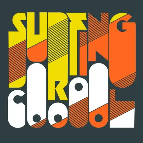 创意英文字体印花图案