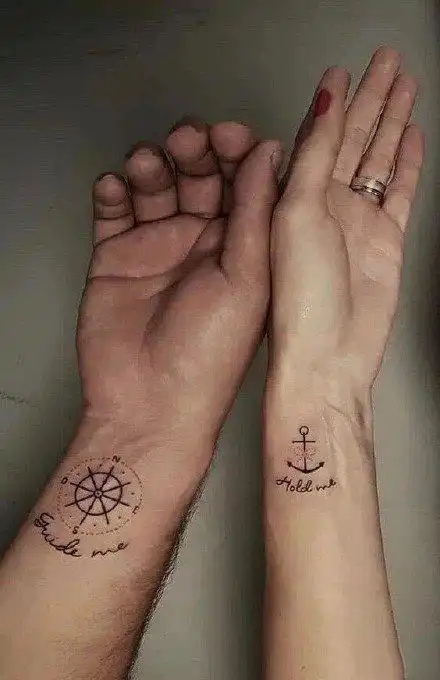 27款情侣纹身它见证了你当时的爱情即便将来分手也是警醒你未来的一个