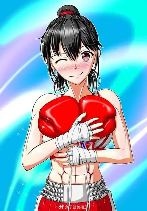 不同画风的筋肉娘漫画,以此慰藉一下粉丝们周一苦闷的心灵!