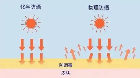 在脸上形成阻隔膜来阻挡或吸收紫外线,在没有做任何防晒措施的情况下