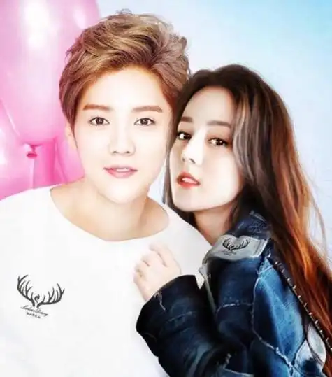 鹿晗迪丽热巴情侣头像分开 情侣头像图片大全 -【爱个性】