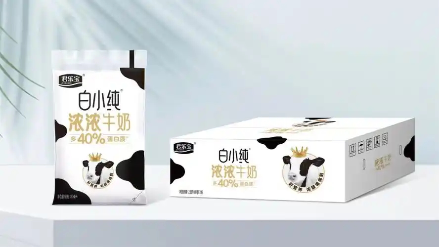 乘势造浪浓浓来袭君乐宝白小纯浓浓牛奶惊艳问世