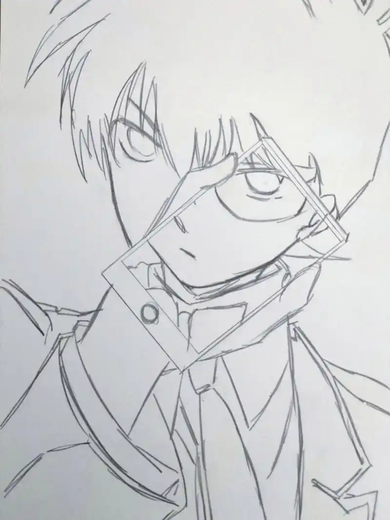 可恶 又被帅到了 #工藤新一# #江户川柯南