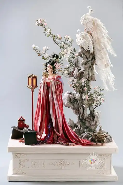 古风翻糖人偶蛋糕《长相思》