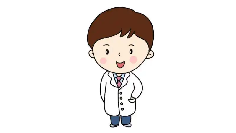 医生简笔画步骤 医生简笔画教程 - 童乐福儿童网
