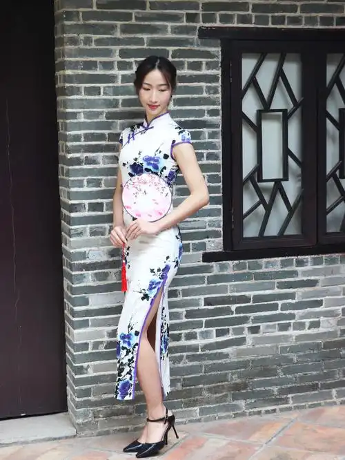 名园林旗袍人像摄影练习