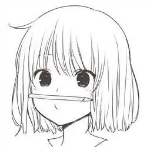 素描简笔画卡通女公主可爱 简笔画图片大全-蒲城教育