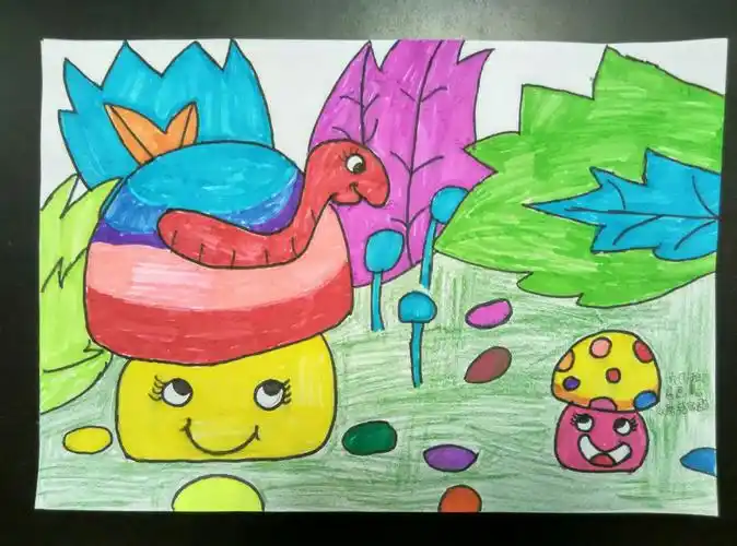 鹿城小学2017年千人现场绘画大赛--六年级优秀作品