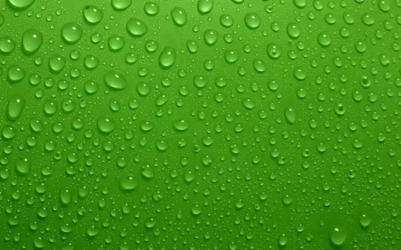 绿色水滴背景