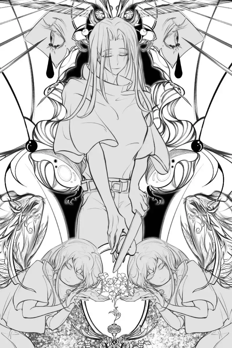 "沉睡在名为童年的琥珀中,最初的飞蛾停止了振翅,但微风仍会掀起风暴