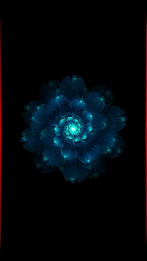 one plus 5荧光锁屏壁纸(红色) - 资源共享 - 一加手机社区官方论坛