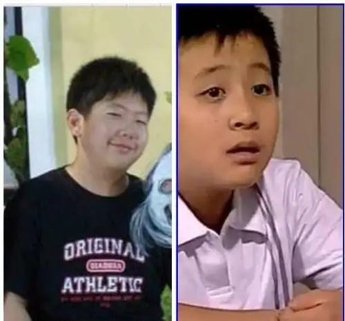 《家有儿女》"键盘鼠标"近照,"键盘"更帅了,"鼠标"更胖了