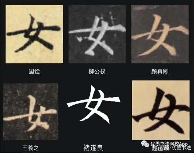 知识share|"女"字的第二笔到底出不出头?