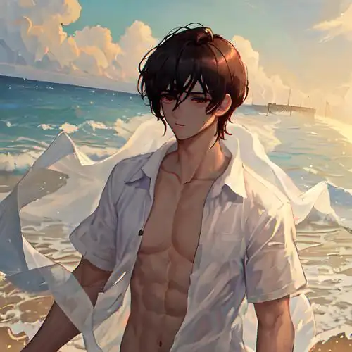 阳光动漫男头像高清图片