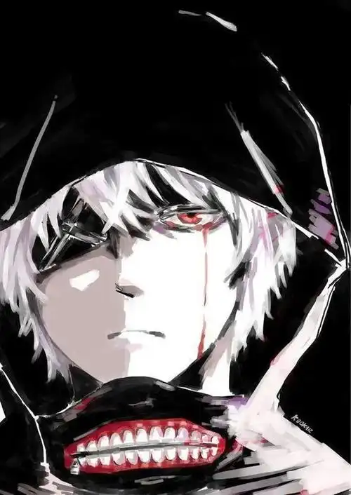 东京食尸鬼白发金木合集头像和桌面都可壁纸分享