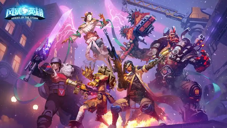 风暴英雄最新皮肤桌面壁纸-游戏壁纸-手机壁纸下载-美桌网