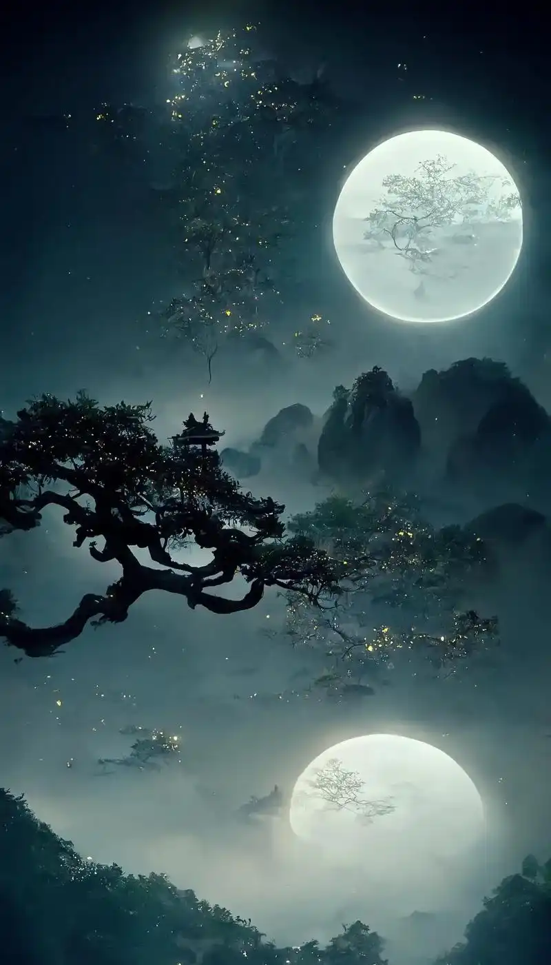 用你现有文化描述此景,展示你的才华#国风古韵 #唯美意境 # - 抖音