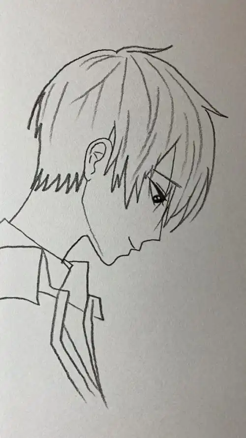 教大家这样画帅哥,非常的简单哦!