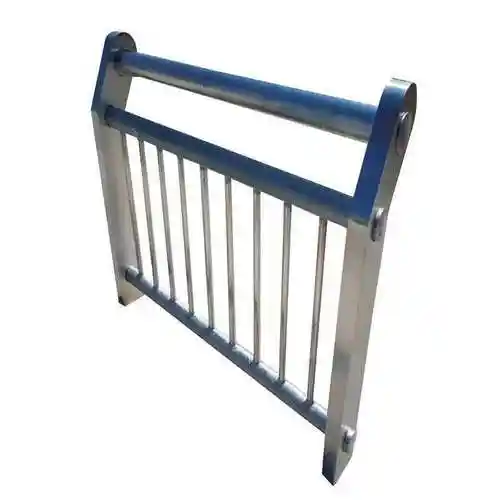 不锈钢管圆弧护栏(不锈钢椭圆管护栏图片大全)