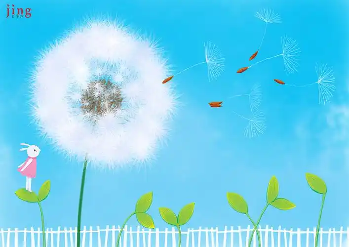 兔年插画合集 60幅艾玩兔横版壁纸插画