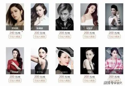 明星商演价目疑曝光,陈道明靳东300万都高过汪峰章子怡?