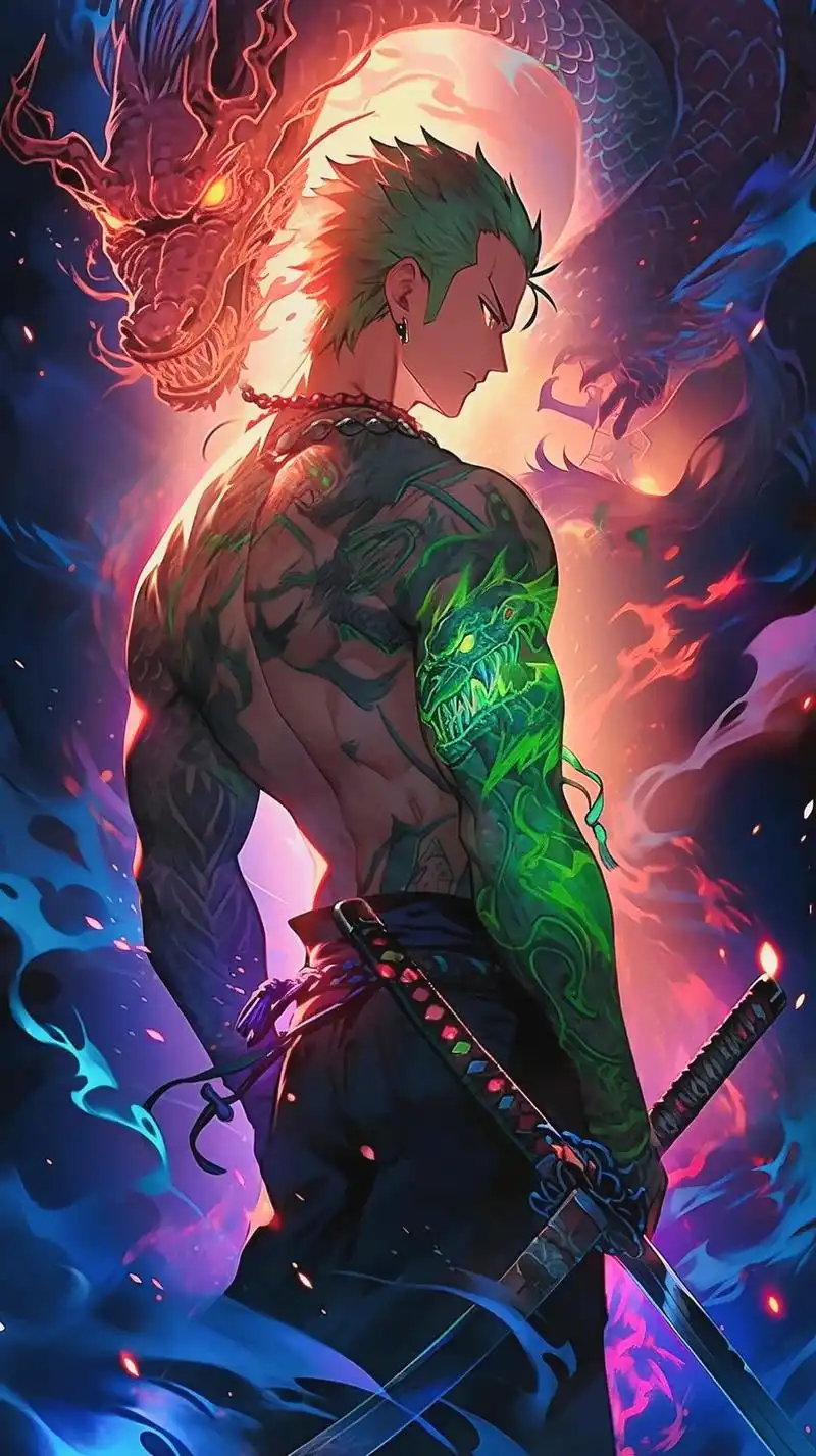 海贼王索隆高清无码壁纸