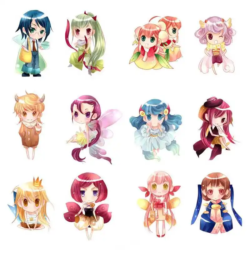 >> 文章内容 >> 十二星座漫画少女人物图片 十二星座图片动漫少女手绘