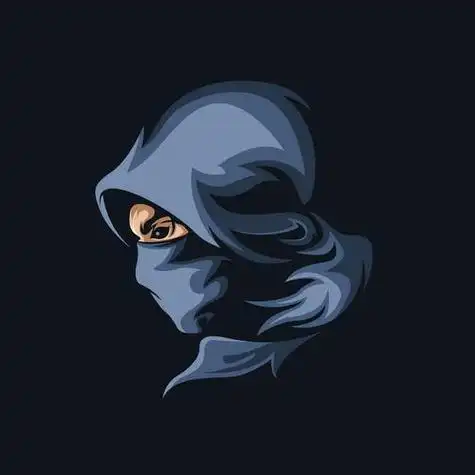 帅气蒙面人头像图片