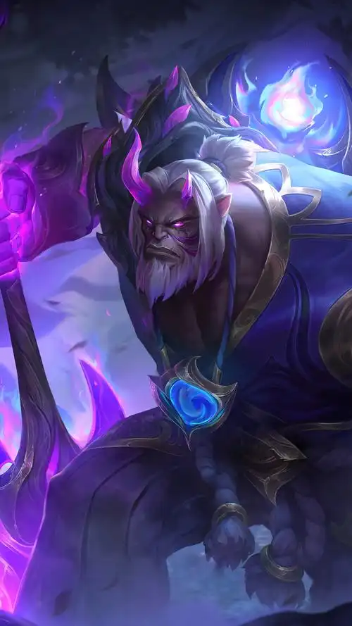 lol英雄联盟 牧魂人 约里克 yorick 灵魂莲华 手机壁纸