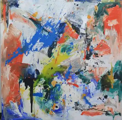 钟延《梦境》 180x180cm