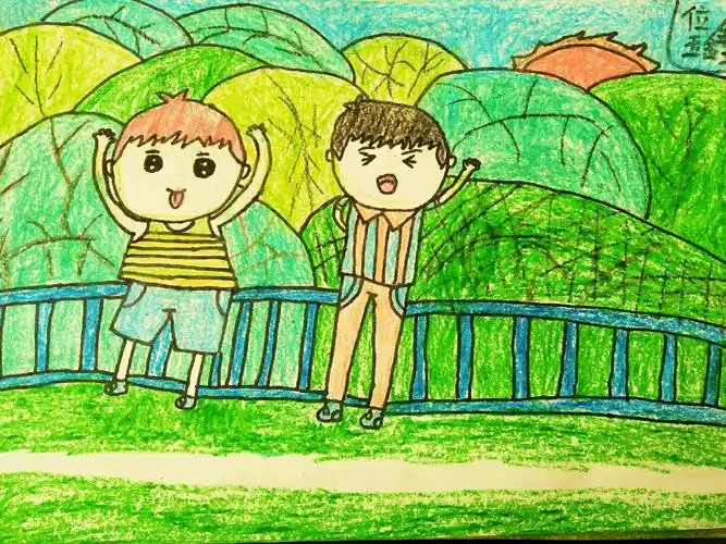 2018/11/3 写美篇经过几周的练习,大家已经能很熟练的画出漂亮的画了