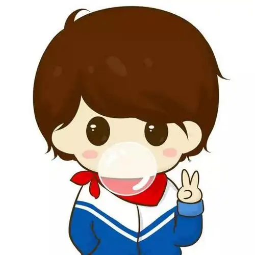 小清新卡通情侣可爱小孩qq头像图片分享